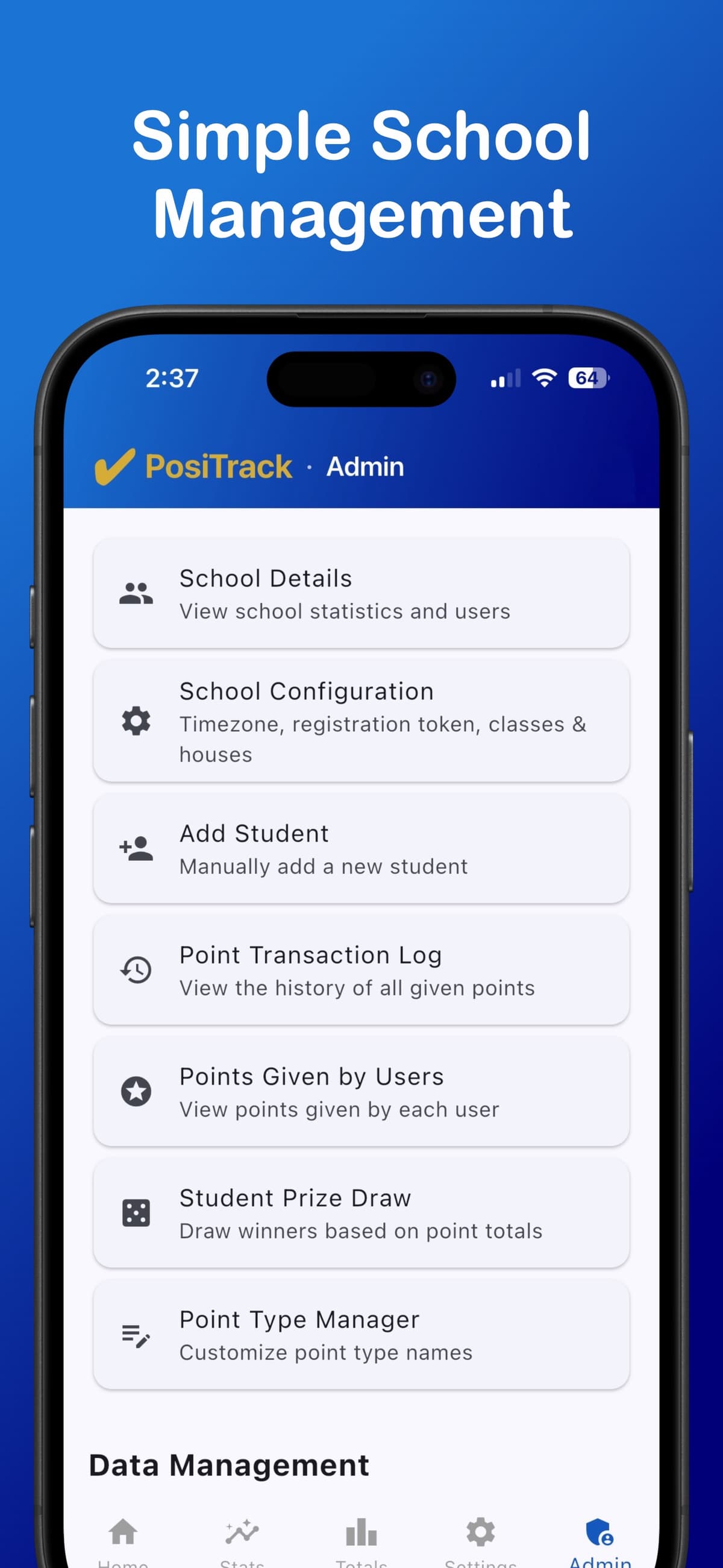 PosiTrack App Screenshot 7