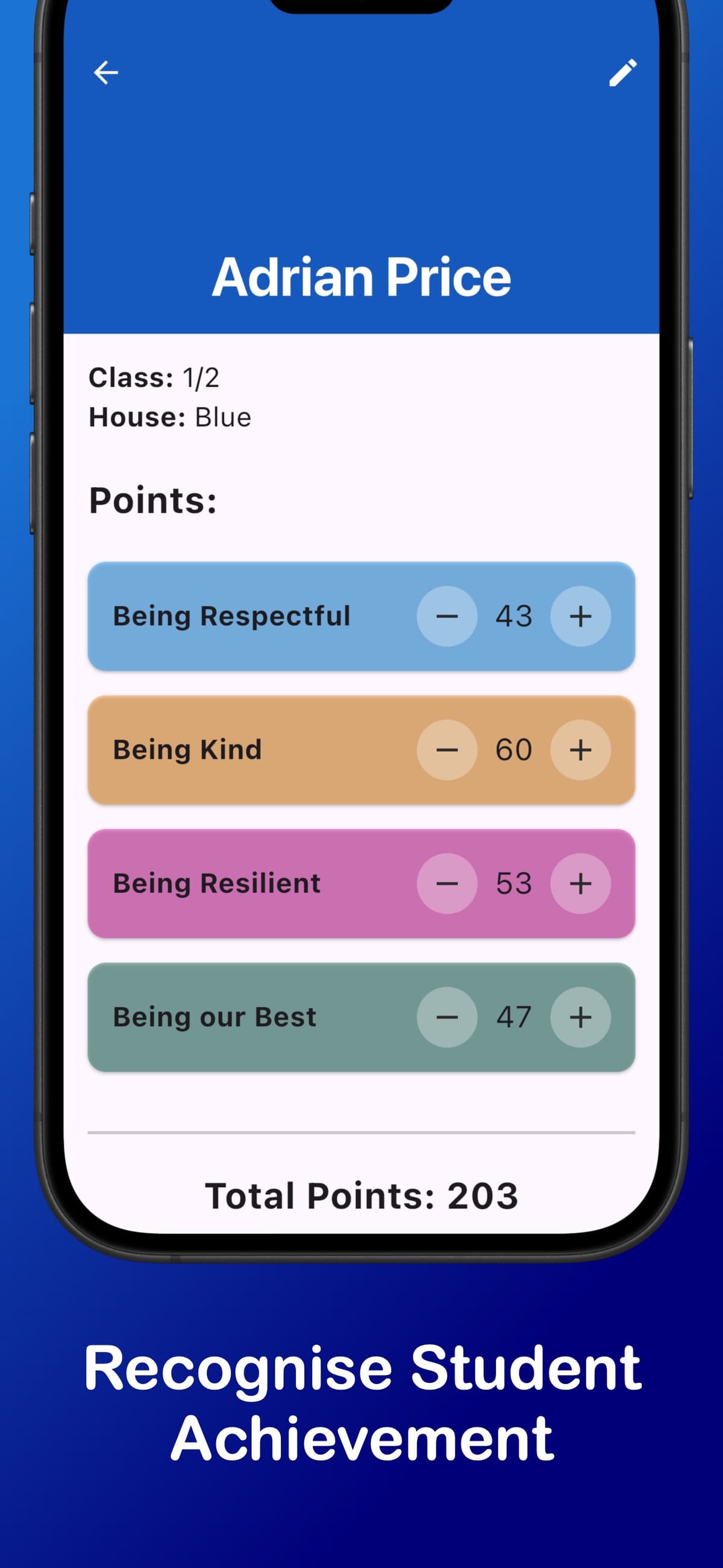 PosiTrack App Screenshot 2