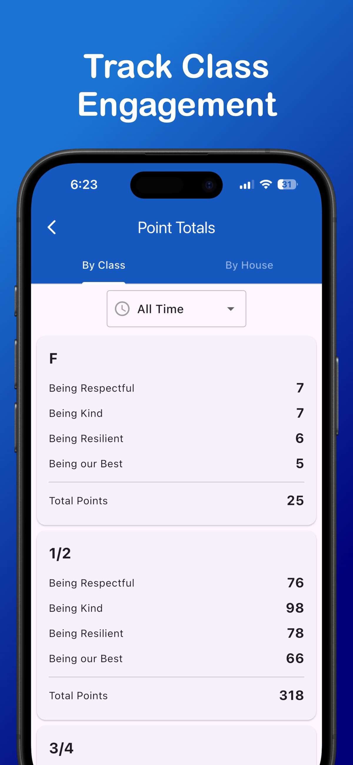 PosiTrack App Screenshot 3